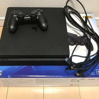 中古　プレイステーション4　PS4　薄型本体　ps4 CUH-2100A B01 500GB 箱付きの画像