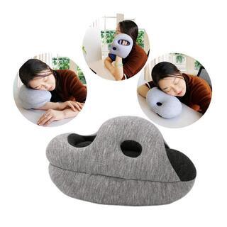 新品未使用 昼寝用 快眠 腕 枕　うたた寝枕　オフィス枕　 (イエロー)の画像