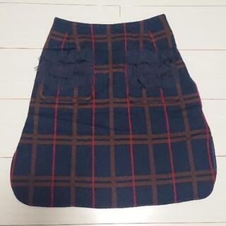 秋冬用チェックスカート【0円】
