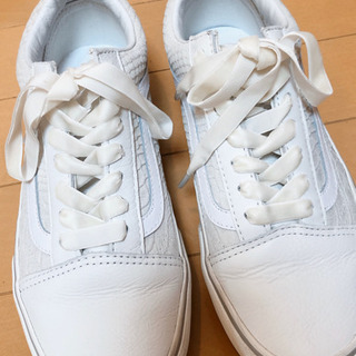 VANS スネークスニーカーの画像