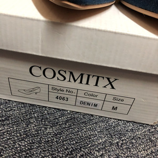 新品♡COSMITXのデニムパンプス