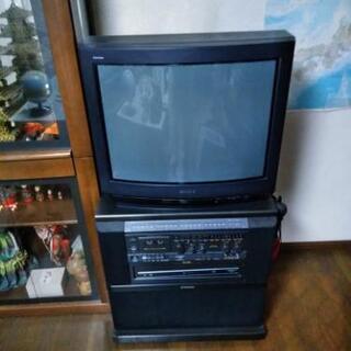 カラオケ ブラウン管テレビセット