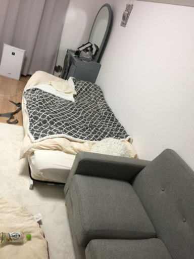シングルすのこフレーム白