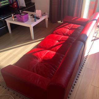 ソファー譲ります！の画像