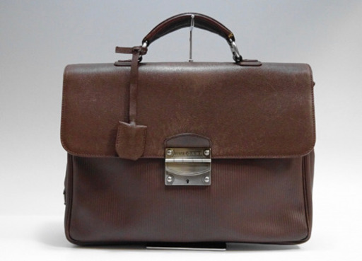 BVLGARI ビジネスバック レザー