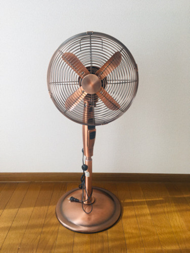 アンティーク調　メタル扇風機