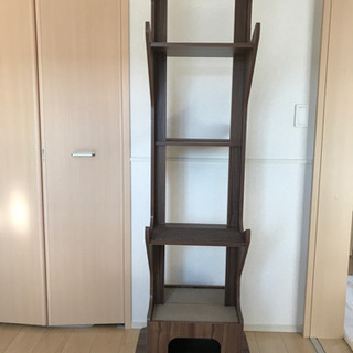 キャットタワー　据え置き型　お洒落なキャットツリー