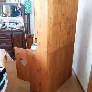 お値下げ🌺カントリー 収納棚  お洒落です。☺️の画像