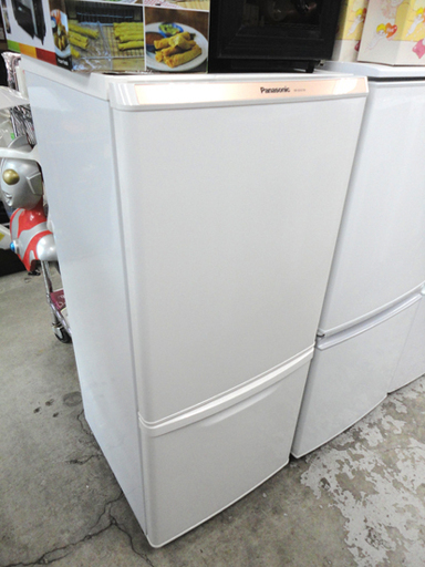 Panasonic/パナソニック 138L 2ドア冷蔵庫 2015年製 NR-B147W ホワイト 札幌市 白石区 東札幌