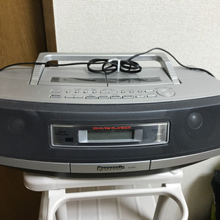 panasonic ポータブルステレオCDシステム断捨離