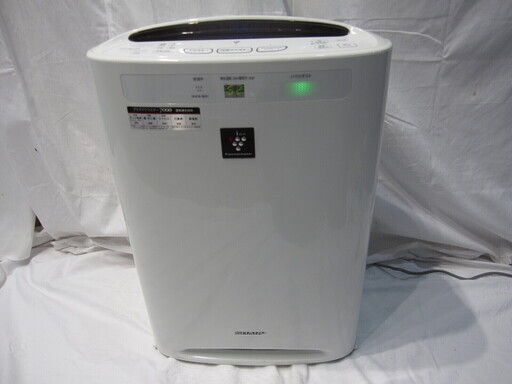 ★910★SHARP　シャープ　加湿空気清浄機　KC-A50-W　2013年製　プラズマクラスター搭載　加湿器　インフルエンザ　ハウスダスト