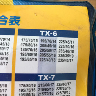 これからの季節に必須　簡易タイヤチェーン布製の画像