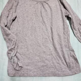 グレーロングTシャツ(150)