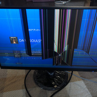 液晶ディスプレイ 液晶割れ