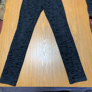 古着 レディースゼブラ柄パンツ