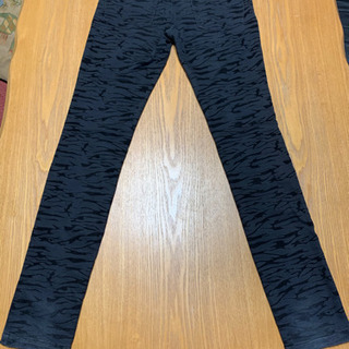 古着 レディースゼブラ柄パンツの画像