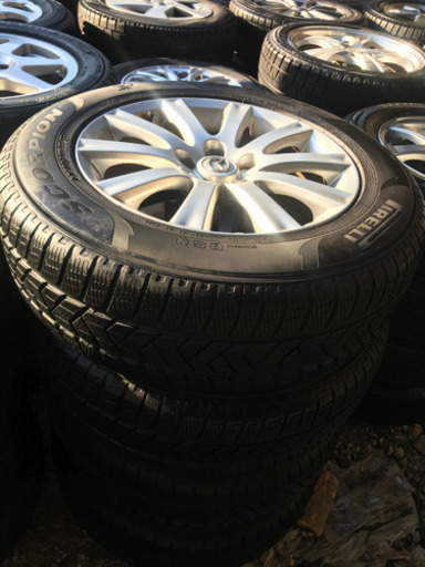 マツダアルミホイール付きスタッドレスタイヤ★225/65/17★