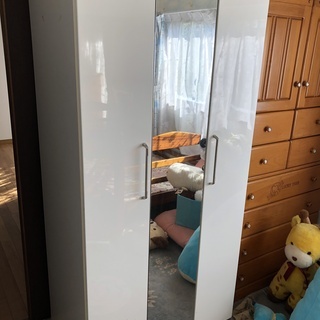 鏡付き♪　クローゼット