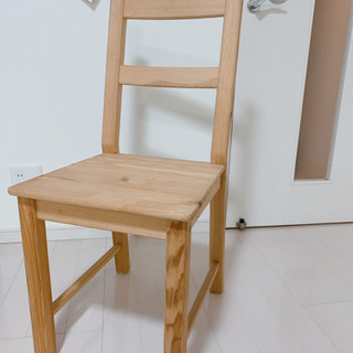 ⛳【セット売り❗】IKEA IVARイーヴァルチェア2脚セット・クッション付き IVAR イーヴァル チェア, パイン材 - IKEA