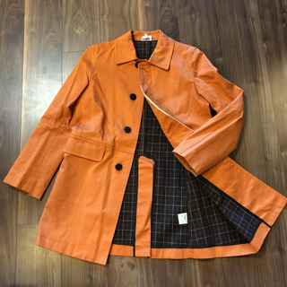 ステンカラーコートの画像