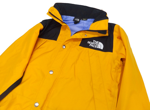 美品 THE NORTH FACE ザ ノースフェイス マウンテン レインテックス ジャケット NP11501 M ゴールデンロッド/GORE-TEXR ゴアテックス