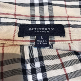 レディース　バーバリー　シャツの画像