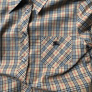 レディース　バーバリー　シャツ　90sの画像