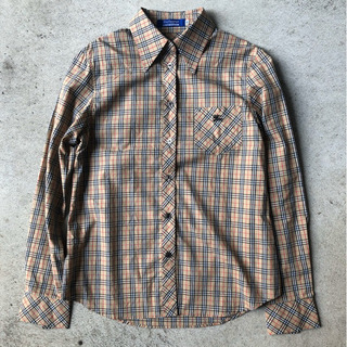 レディース　バーバリー　シャツ　90sの画像