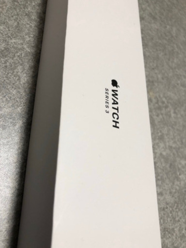 【新品未使用】Apple Watch series3 【GPS】Space Gray Aluminum Sport Band Blac