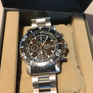 セイコーSEIKO クォーツ 7T62 箱取説付 動作品