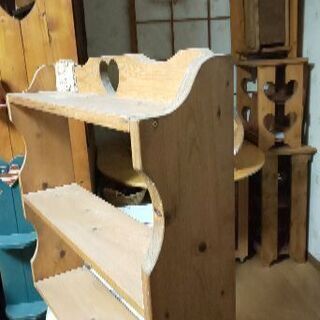 カントリー風  シェルフ😊 雑貨💞💞ですの画像