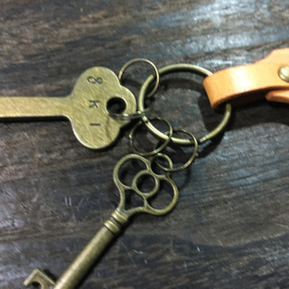 32、レザーキーホルダー製作教室の画像