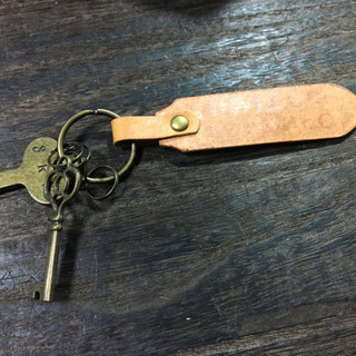 32、レザーキーホルダー製作教室の画像