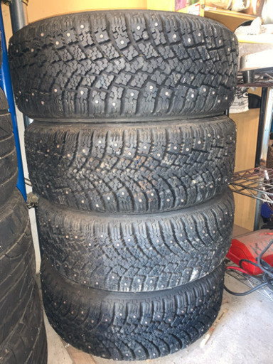 195/55 r15 スパイクタイヤ4本セット