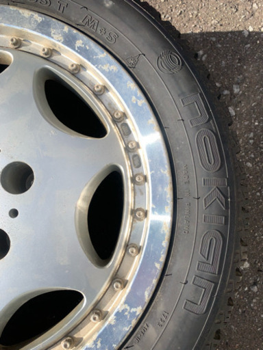 195/55 r15 スパイクタイヤ4本セット