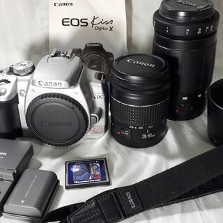美品　Canon キャノン EOS kiss x 　ダブルレンズセット