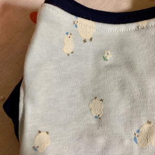 ハンドメイド パピー用犬服  新品 S コットンブルーの画像