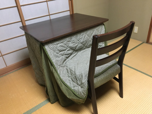 山善 一人用コタツ イスタイプです！