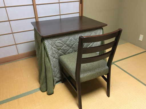 山善 一人用コタツ イスタイプです！