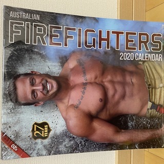 【イケメン】【日本未発売】オーストラリア 消防士カレンダー 2020