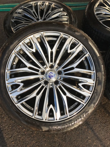 20インチ レイズ 8.5J +45 ベルサス ストラテジーア アンジェロ 4本