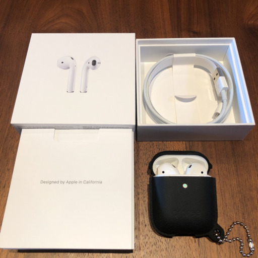 超美品 apple airpods mrxj2j/a