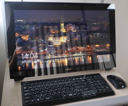 富士通 FMV ESPRIMO 一体型 パソコン i7 ８GB Win8.1  キャノンプリンター付