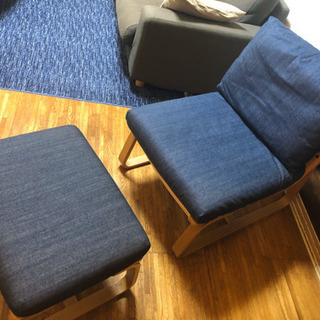 無印良品 リビングでもダイニングでも使えるソファ&チェア