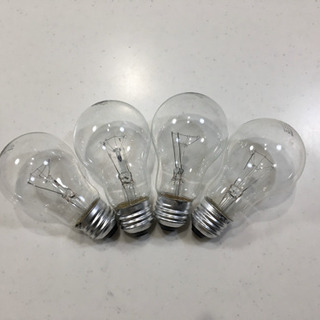 60W白熱電球4個　口径E26