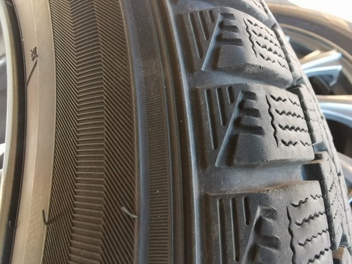 205/60 R16 92Q プリウスα スタッドレスタイヤ ダンロップ デジタイヤ アルミホイール 4本セット バリ山 中古 美品 
