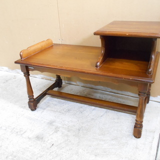 カリモク　テレフォンチェア『良品中古』【リサイクルショップサルフ】