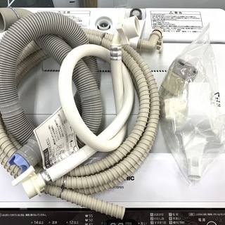 J148 【動作確認、クリーニング済】 パナソニック　洗濯機7Kg　NA-F70PB9　2016年製　★給水、排水ホース付き！動作保証ありますの画像