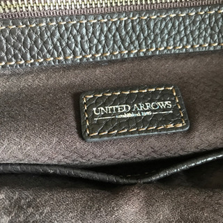 トートバック　革　UNITED ARROWSの画像