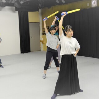 パッと楽しく刀でフィットネスの画像